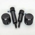 WOODCRAFT Kawasaki Ninja 400 (ex400) RACE Frame Slider Kit (includes 50-1099 pucks)